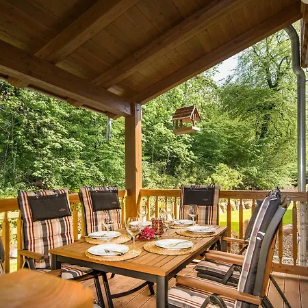 Luxus Ferienhaeuser Chalets Zum Ilsetal Mit Kamin & Sauna In Ilsenburg Im Harz Buitenkant foto